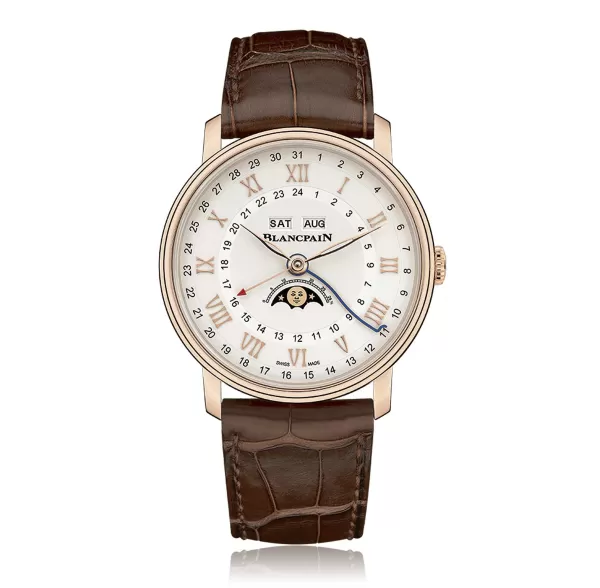 New Villeret Quantieme Complet Gmt 40Mm Men