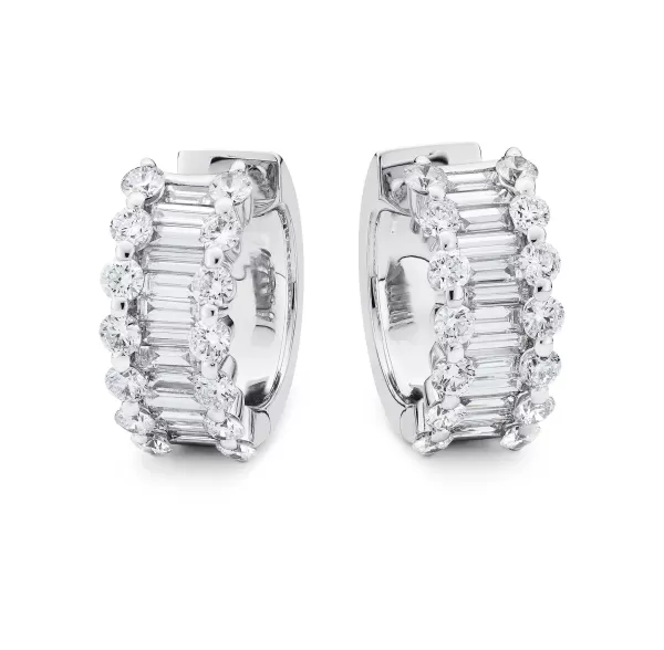 Flash Sale Baguette Love Earrings