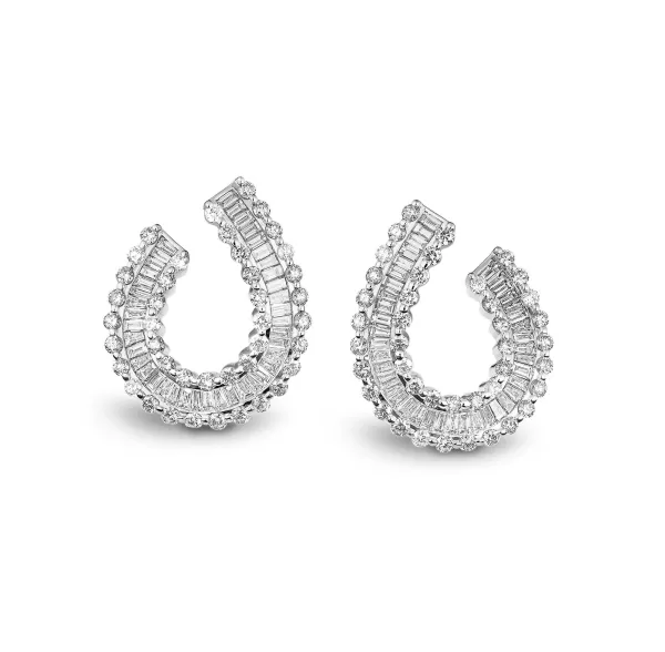Flash Sale Baguette Love Earrings