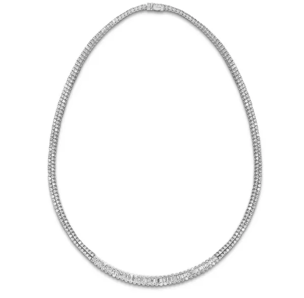 New Baguette Love Necklaces