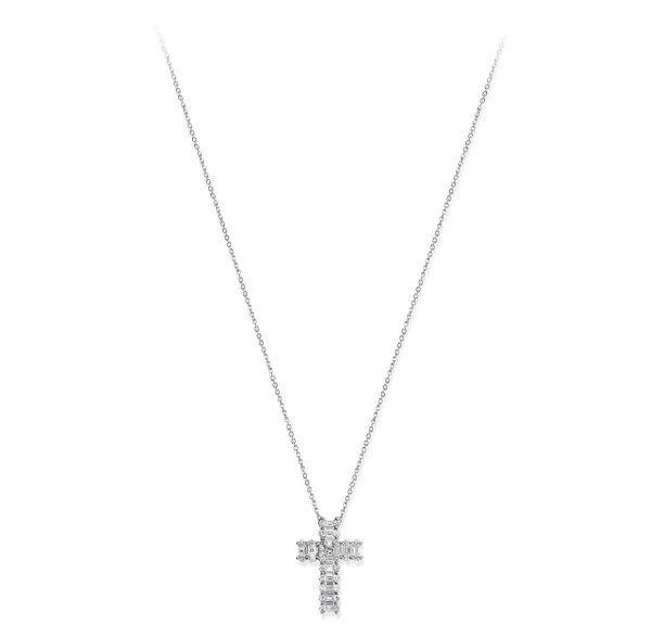 Cheap Baguette Love Necklaces
