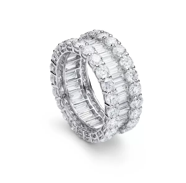 Shop Baguette Love Rings