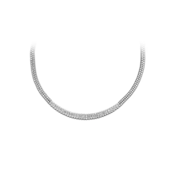 New Baguette Love Necklaces