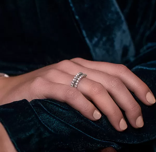 Cheap Baguette Love Rings