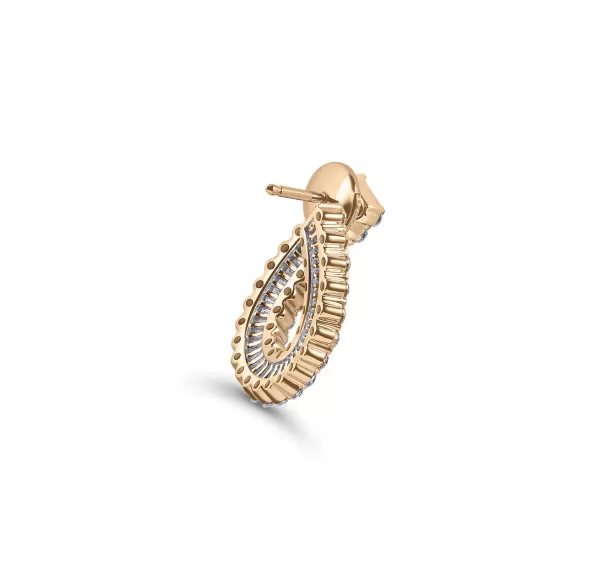 Best Sale Baguette Love Earrings