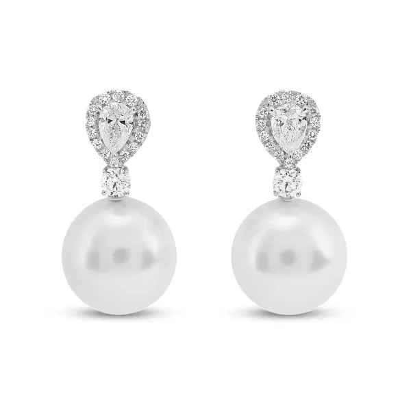 Store Ear Ring, Whtie Gold - Classics Earrings
