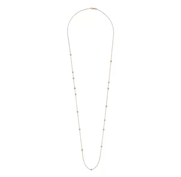Fashion Floating Diamonds Necklaces