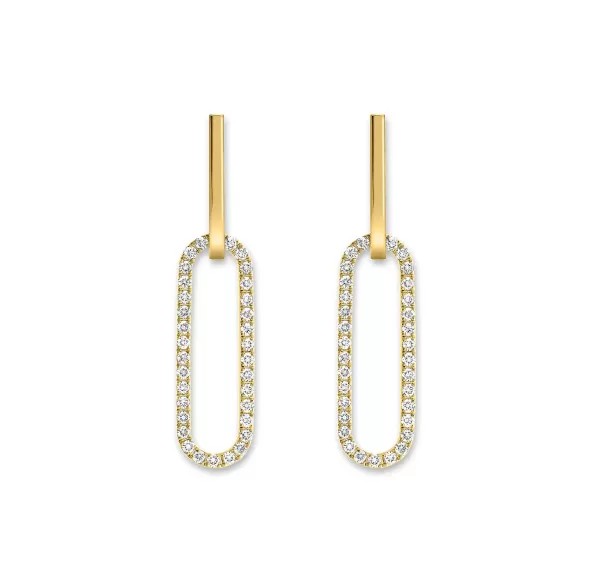 Online Link Earrings