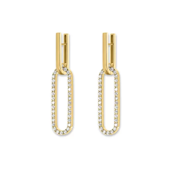 Online Link Earrings