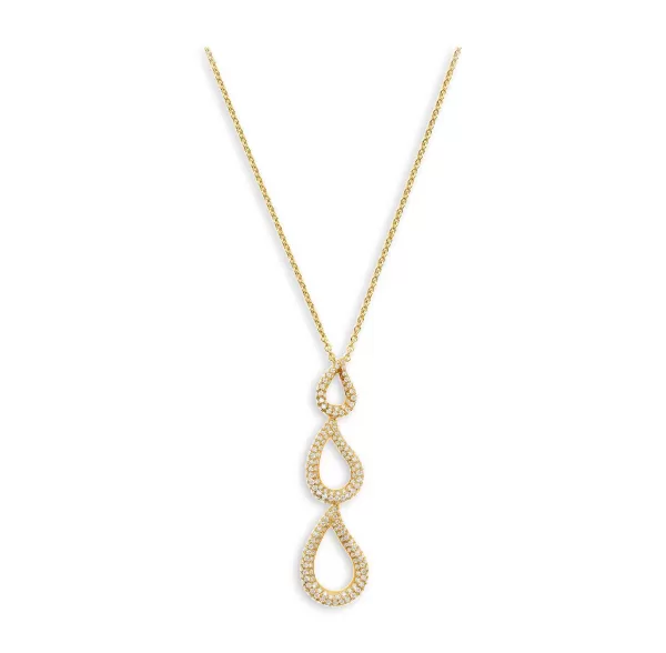 Best Necklace With Pendant, Yellow Gold - Lacrima Necklaces