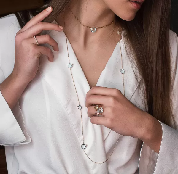 New Peekaboo Necklaces
