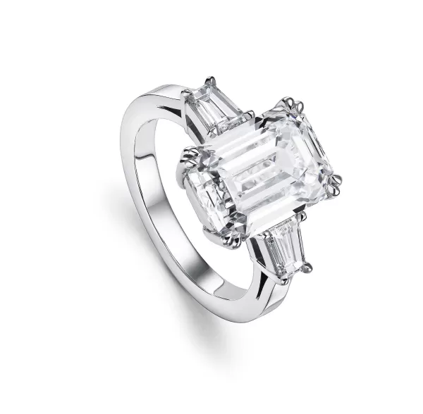 Store Solitaire 5.55 Ct, Platinum - Masterpieces Rings