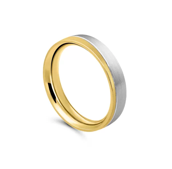 Outlet Wedding Ring, Bicolour - Classics Rings