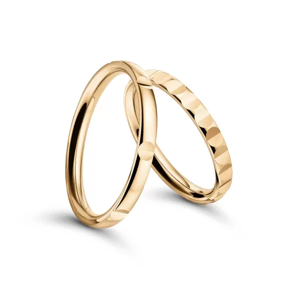 Outlet Wedding Ring, Rose Gold - B Dimension Rings