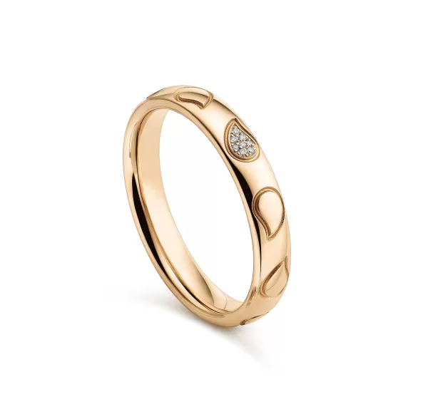 Clearance Wedding Ring, Rose Gold - Lacrima Rings