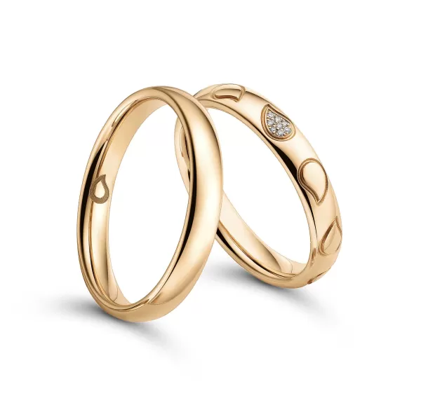 Shop Wedding Ring, Rose Gold - Lacrima Rings