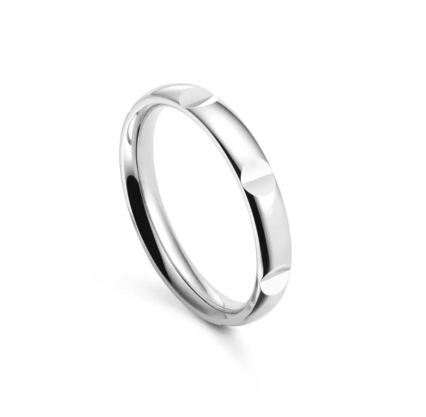 Sale Wedding Ring, White Gold - B Dimension Rings
