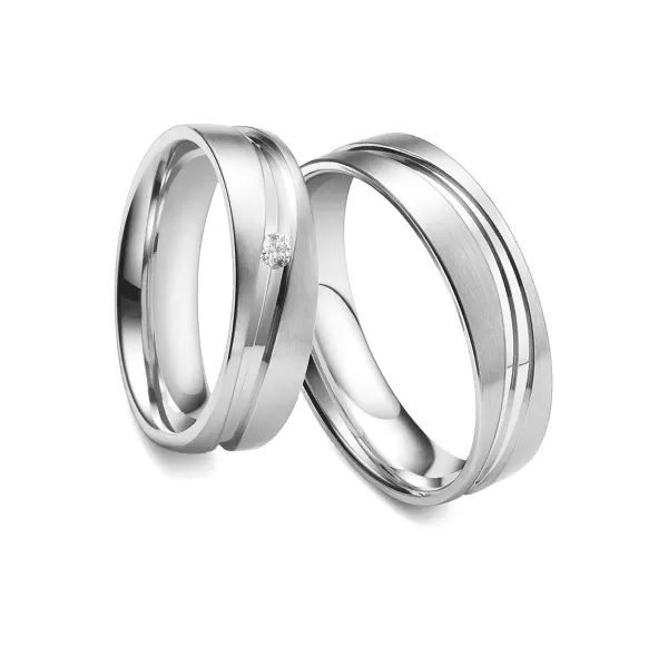 Hot Wedding Ring, White Gold - Classics Rings