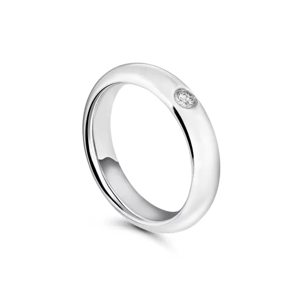 Hot Wedding Ring, White Gold - Classics Rings