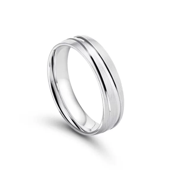 Fashion Wedding Ring, White Gold - Classics Rings