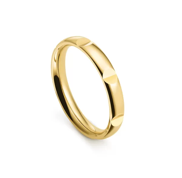 Fashion Wedding Ring, Yellow Gold - B Dimension Rings
