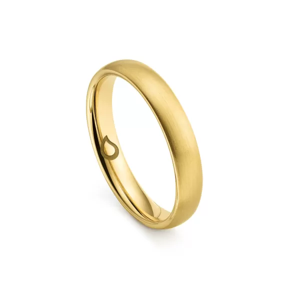 Discount Wedding Ring, Yellow Gold - Lacrima Rings