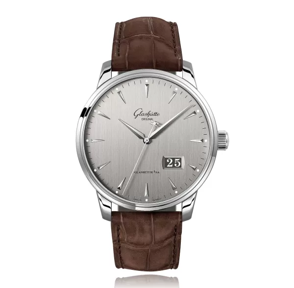 New Glash Tte Original Senator Excellence Panoramadatum Men