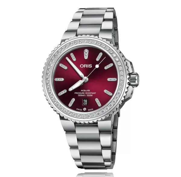 Outlet Aquis Date Diamonds Men