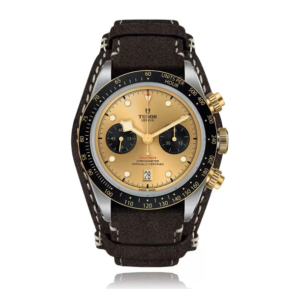 Fashion Black Bay Chrono S&G Unisex